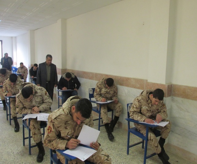 برگزاری آزمون مهارتی سربازان وظیفه نیروهای مسلح در ماسال 