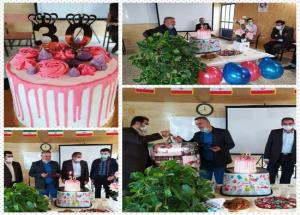 برپایی جشن بازنشستگی در مرکز آموزش فنی و حرفه ای میرزا کوچک شهرستان صومعه سرا